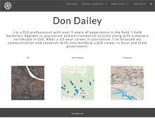 Tablet Screenshot of dondailey.com